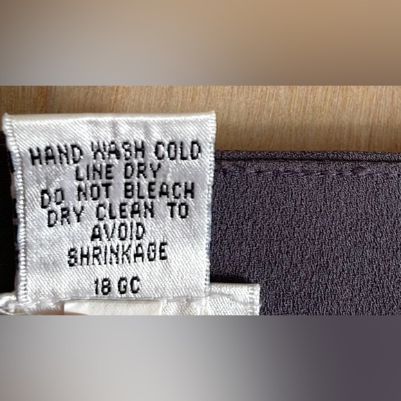 EILEEN FISHER Jacket Long Sleeve 1 Button Closure Purple Silk Women’s Sz: PS - Picture 5 of 9